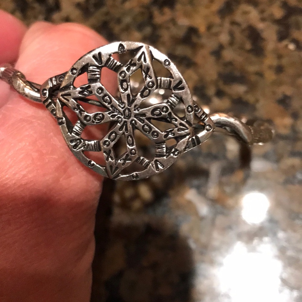 Silver Retired Alex and Ani Bangle Like New!